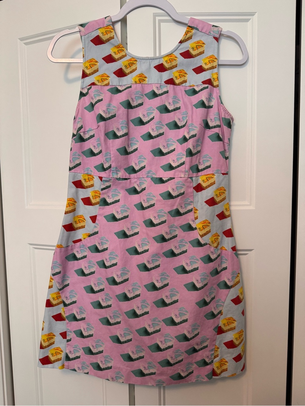 D’zzit Pink Multicolor Printed Mini Dress